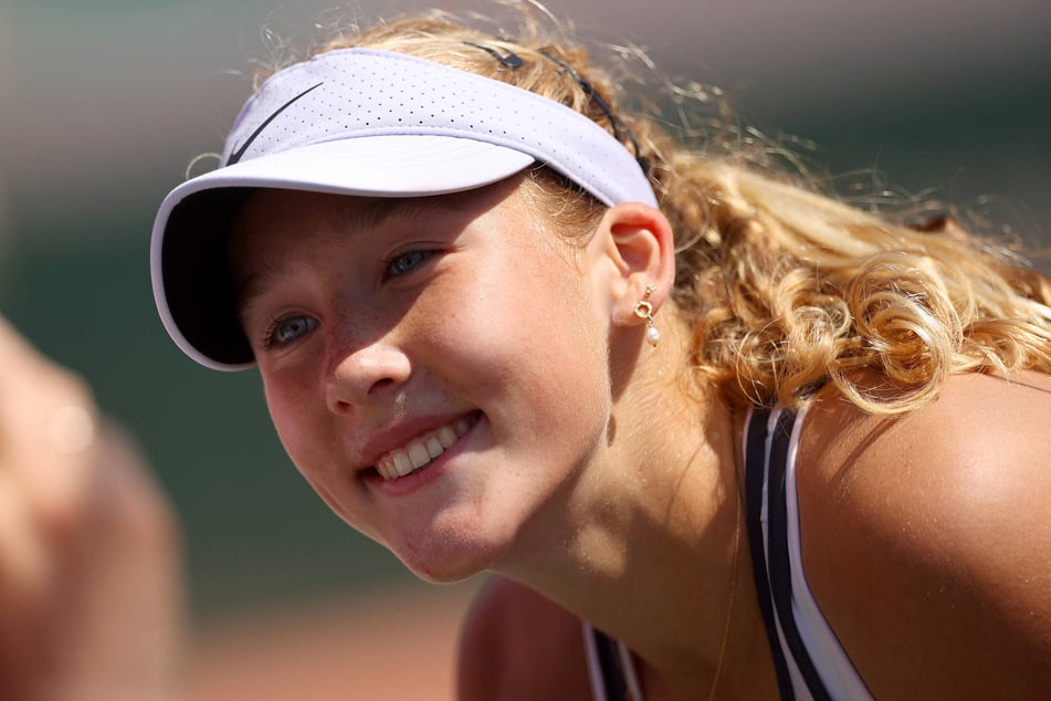 Mit erst 16 Jahren zog die Russin am Sonntag ins Achtelfinale von Wimbledon ein.
