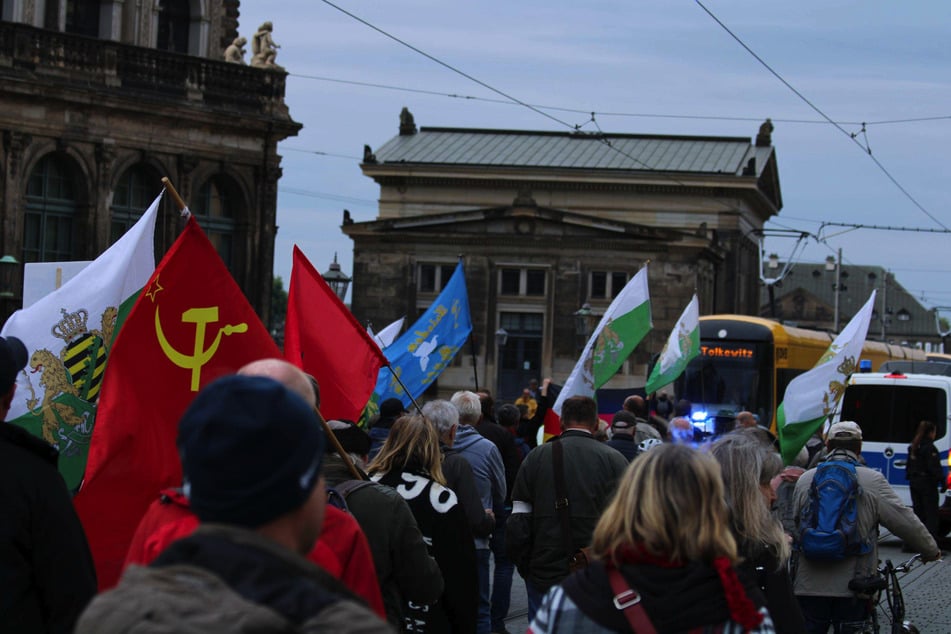 Am Montagabend kam es am Rande der Montagsdemo zu einer verbalen Streitigkeit.