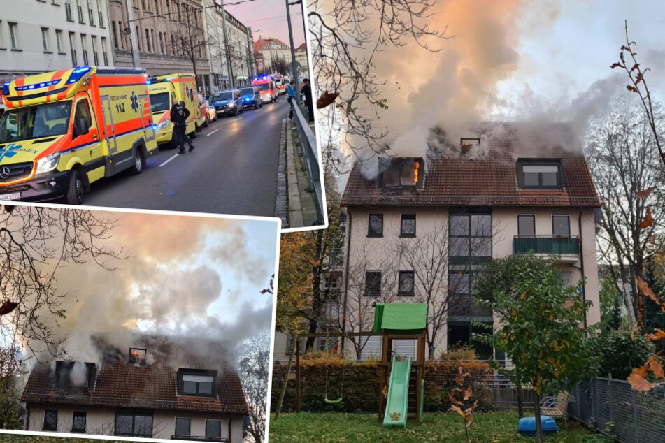 Leipzig: Brand an der Färberstraße in Leipzig: Mädchen (12) gestorben!