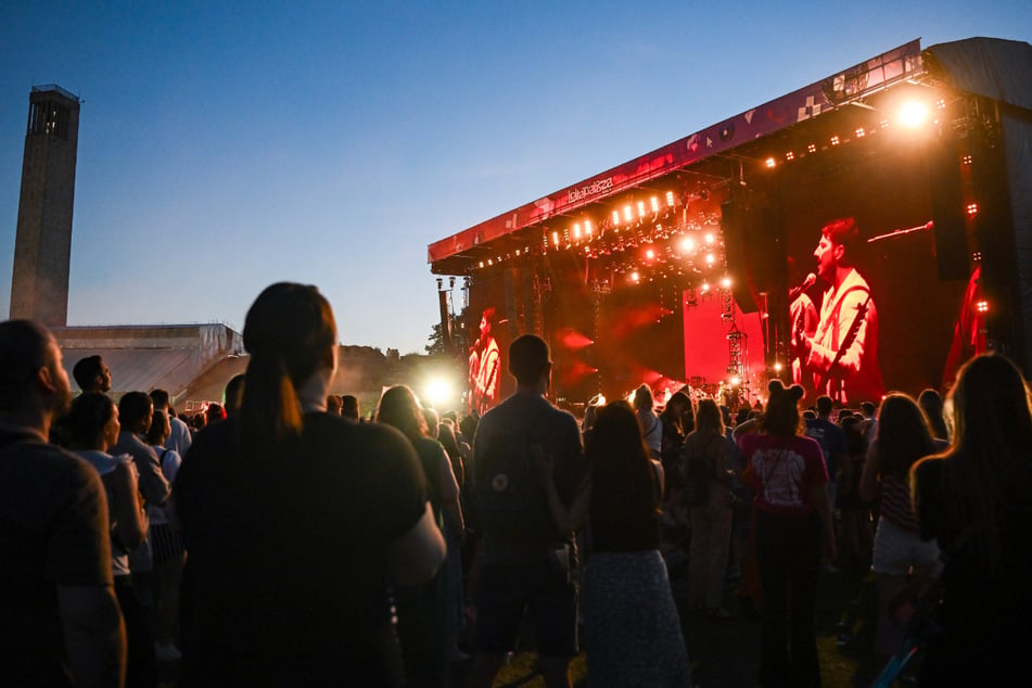 Großer Andrang bei Mumford &amp; Sons.