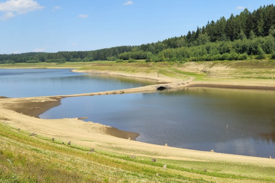 Versunkener Ort in Sachsen taucht wieder auf
