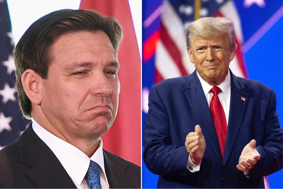 Donald Trump's feud with Ron DeSantis heats up after ethics complaint