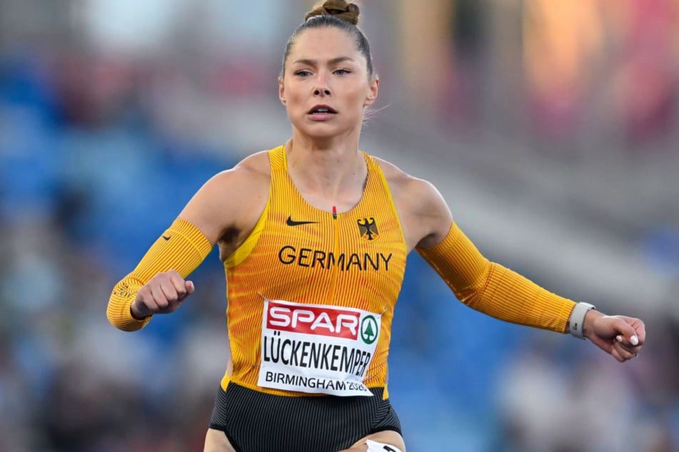 Gina Lückenkemper machte als Schlussläuferin eine gute Figur.