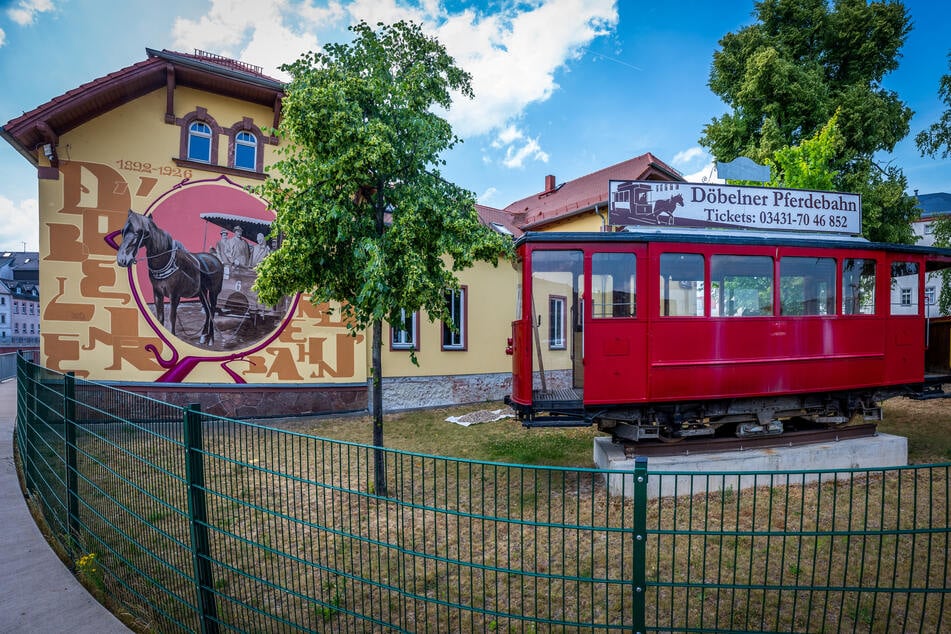 In direkter Umgebung: Die Döbelner Pferdebahn