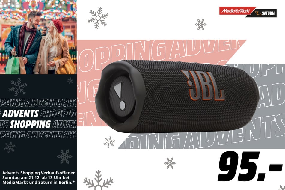 JBL-Bluetooth-Lautsprecher Flip 7 für 95 Euro.