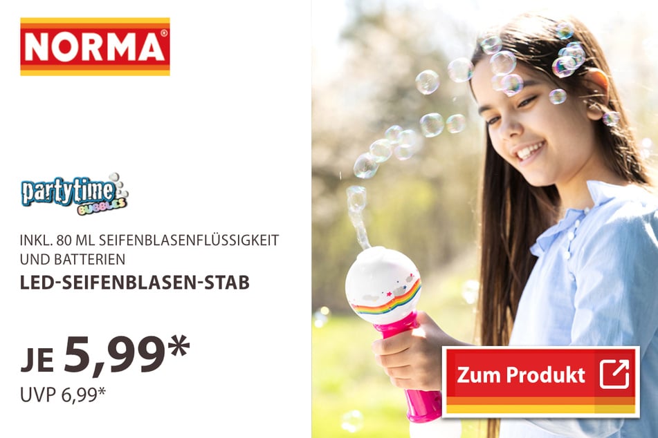 LED-Seifenblasen-Stab