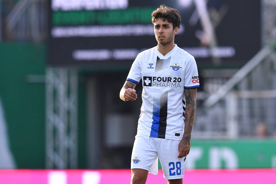 Beim SC Paderborn wurde Lucas Copado (22) nicht glücklich.