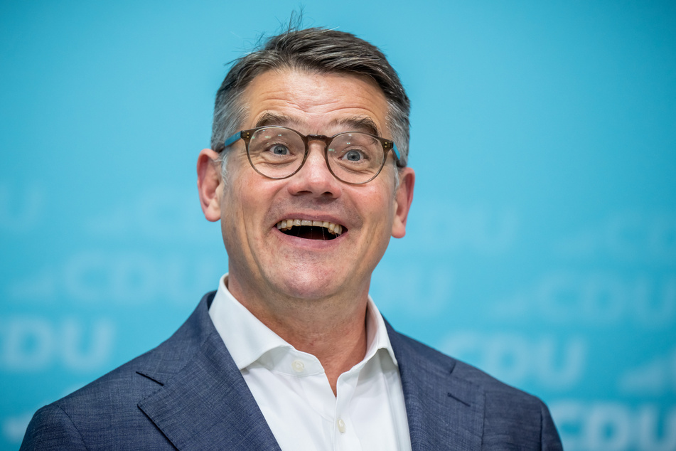 Boris Rhein (51, CDU) hatte nach dem Wahlsieg bei der hessischen Landtagswahl gut Lachen.