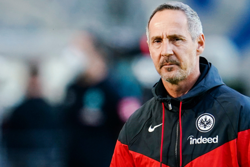 Das Foto vom 31. Oktober zeigt Adi Hütter (50), den Trainer von Eintracht Frankfurt.