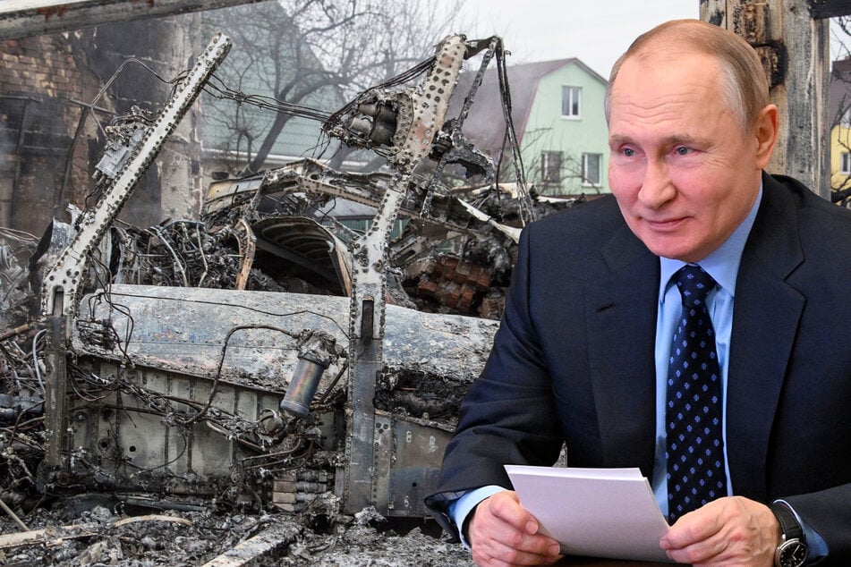 Die russische Armee richtete bereits großen Schaden in der Ukraine an. Wladimir Putin (69) stoppt den Wahnsinn nicht.