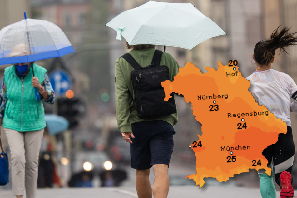 Sonniger Wochenstart vor allem in Südbayern, doch der Regen steht schon wieder in den Startlöchern