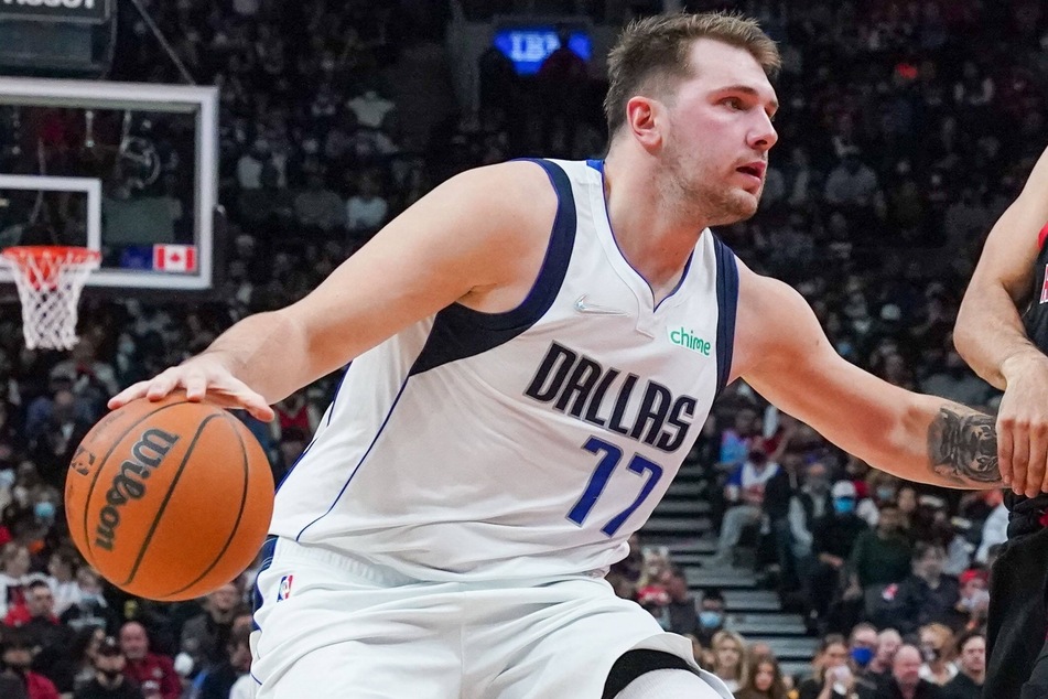 Doncic leads the Mavs in scoring with 24.5 points per game.