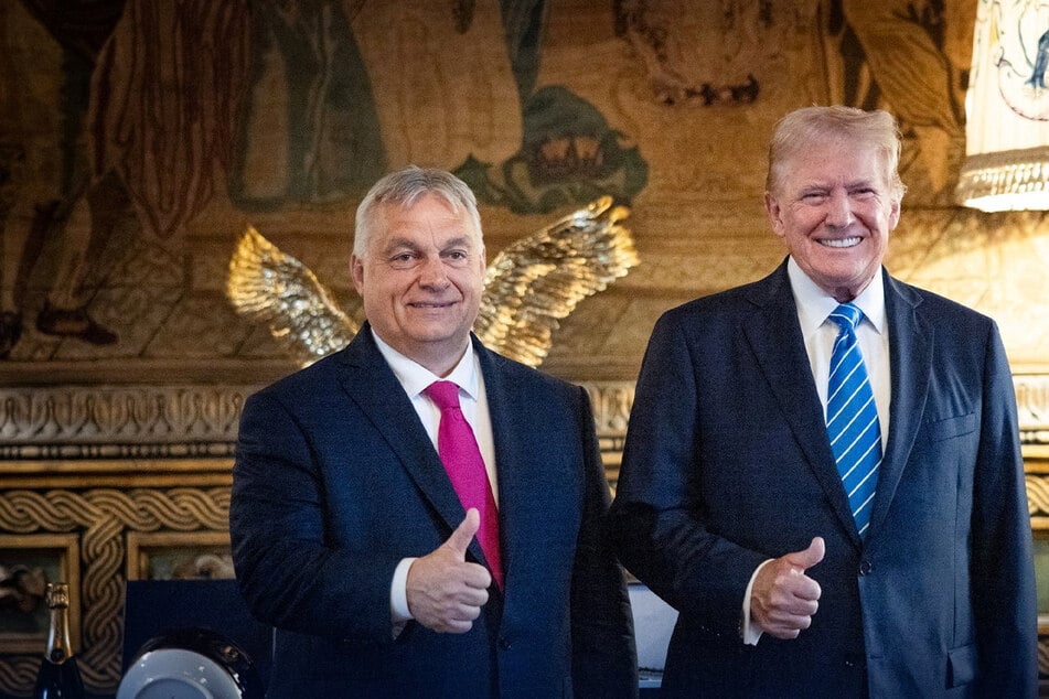 Far-right Hungarian PM Orban gushes over Trump after Mar-a-Lago meeting: "He's going to solve it!"