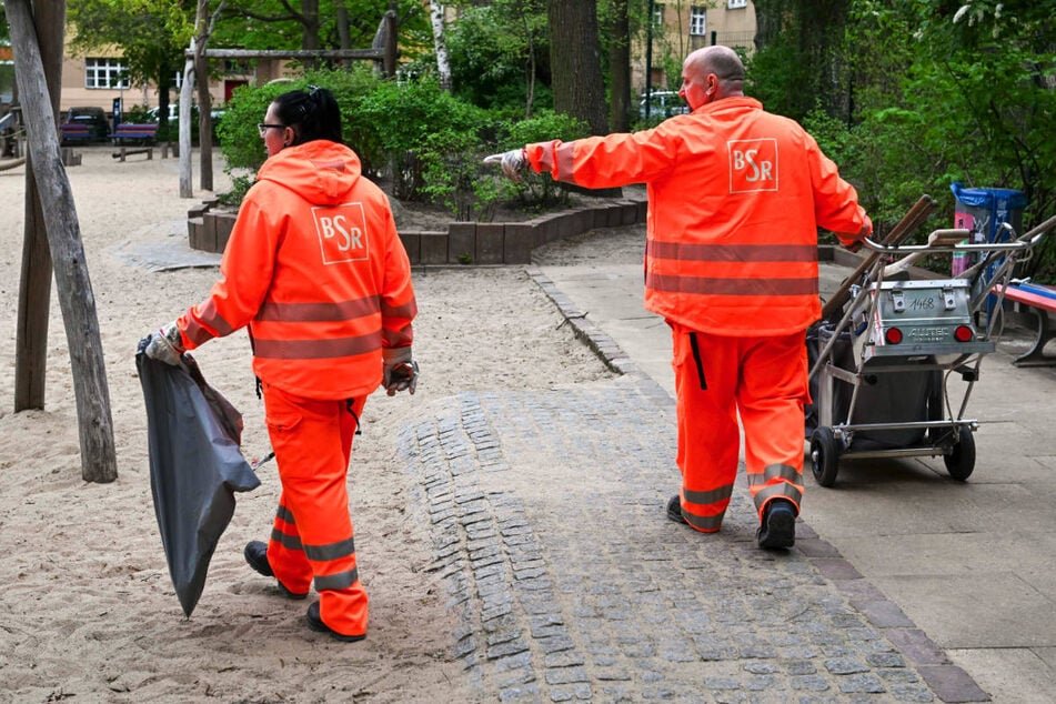 Die BSR hat mittlerweile viele Aufgaben vom Land Berlin und den Bezirken übernommen, wie zum Beispiel die Reinigung öffentlicher Parks und Spielplätze.