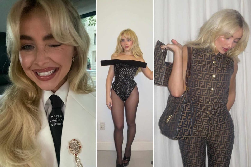 Sabrina Carpenter has been working late again and celebrating her upcoming Short n' Sweet album tour in style with a fashionable photo dump!