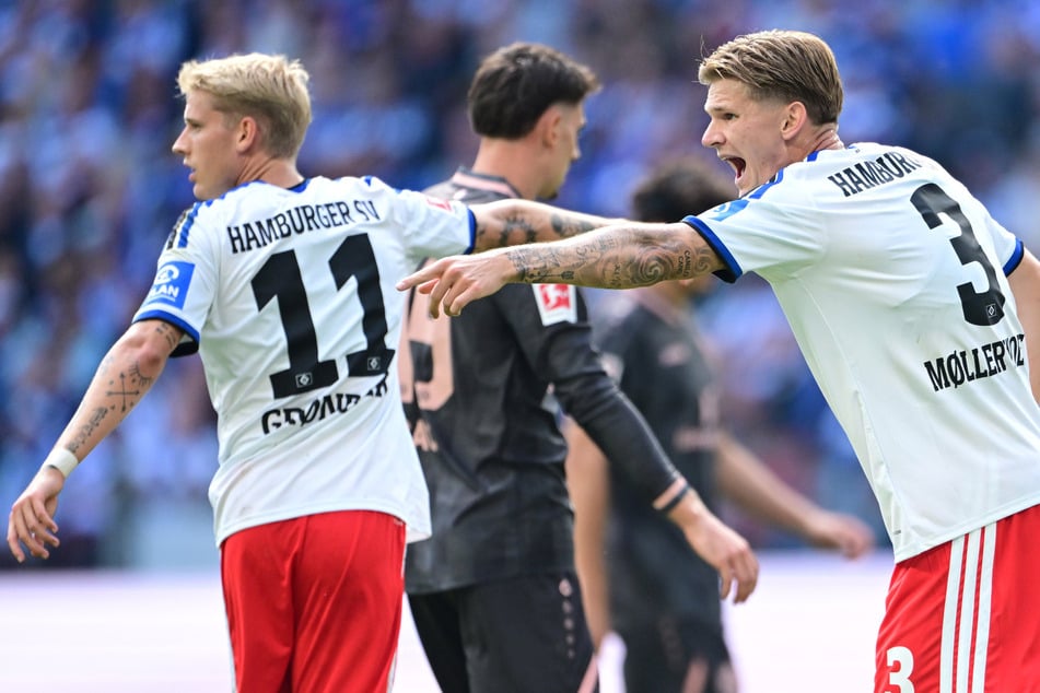 David Möller Wolfe (24, r) und Albert Grönbaek (25) treffen mit ihren Nationalteams in der Nations League aufeinander.