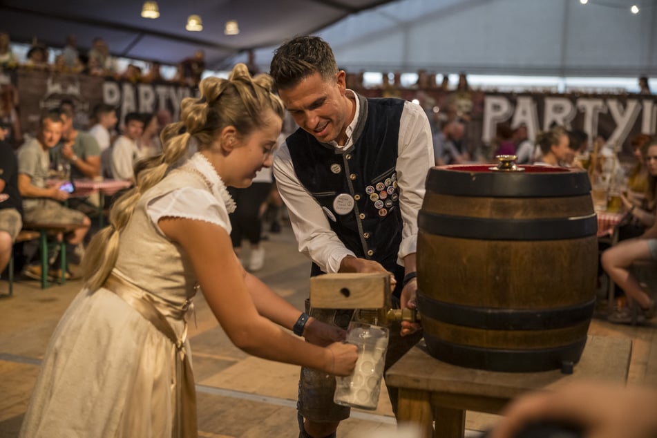 Chemnitz: Oktoberfest-Stimmung auf der Wooosn