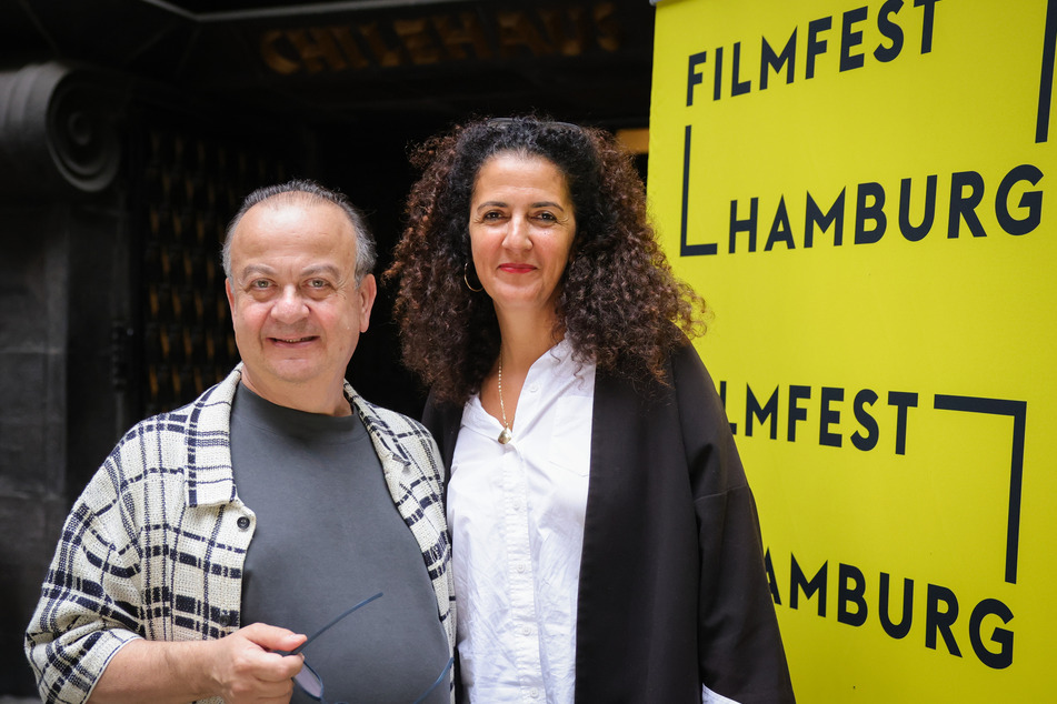 Albert Wiederspiel (62), Leiter Filmfest Hamburg, und seine Nachfolgerin Malika Rabahallah (52).