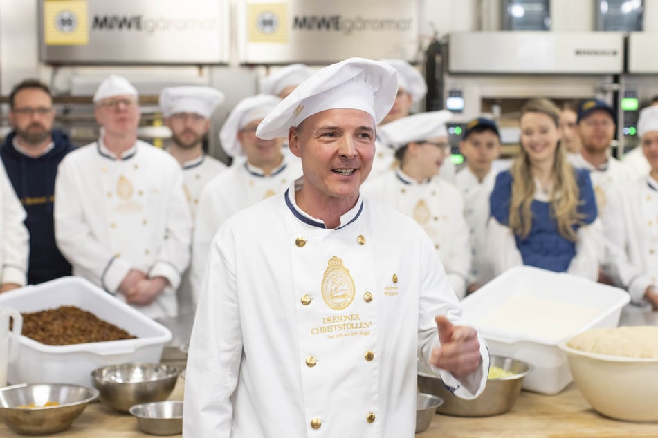 Andreas Wippler (47), Bäckermeister und Chef des Stollenschutzverbands.