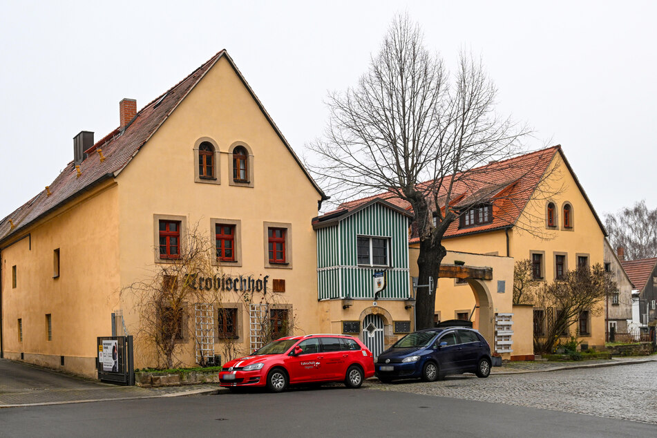Der "Trobischhof" in Alttrachau war ursprünglich ein Bauerngehöft.
