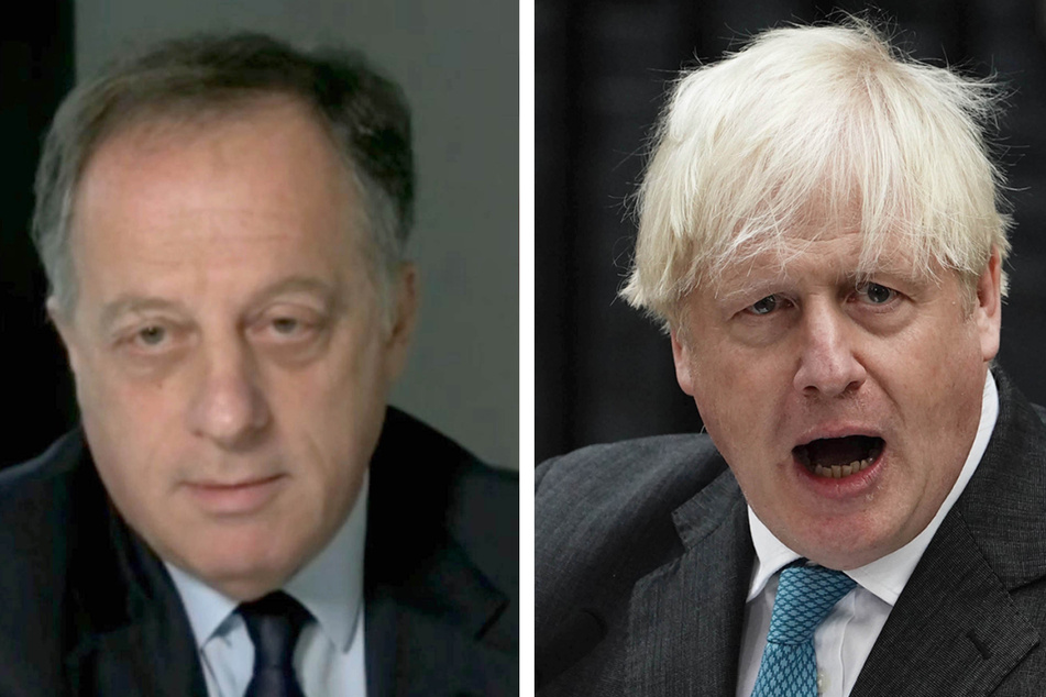 Wegen mutmaßlicher Vetternwirtschaft fordert die britische Opposition eine unabhängige Untersuchung gegen Boris Johnson und Richard Sharp (66, l.).