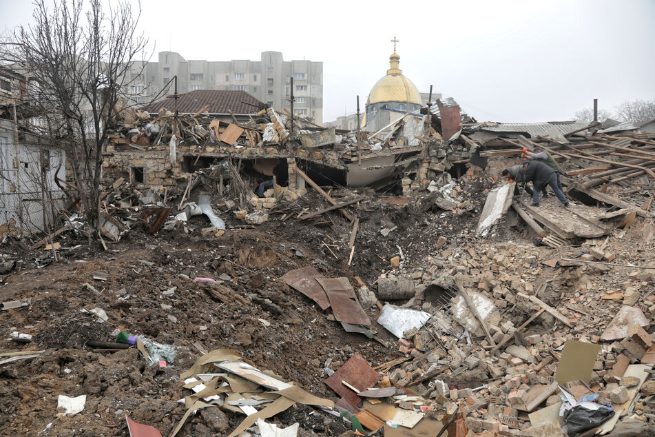 Eine Nacht nach dem schwersten Bombardement seit Kriegsbeginn hat Russland die Ukraine erneut aus der Luft angegriffen.