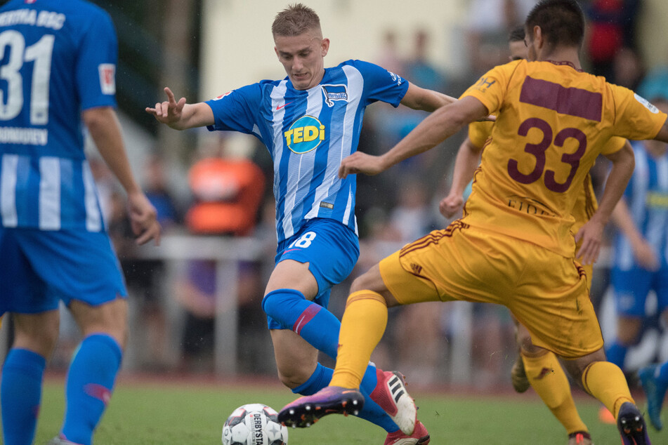 Sinan Kurt beim Testspiel gegen Slavia Prag.