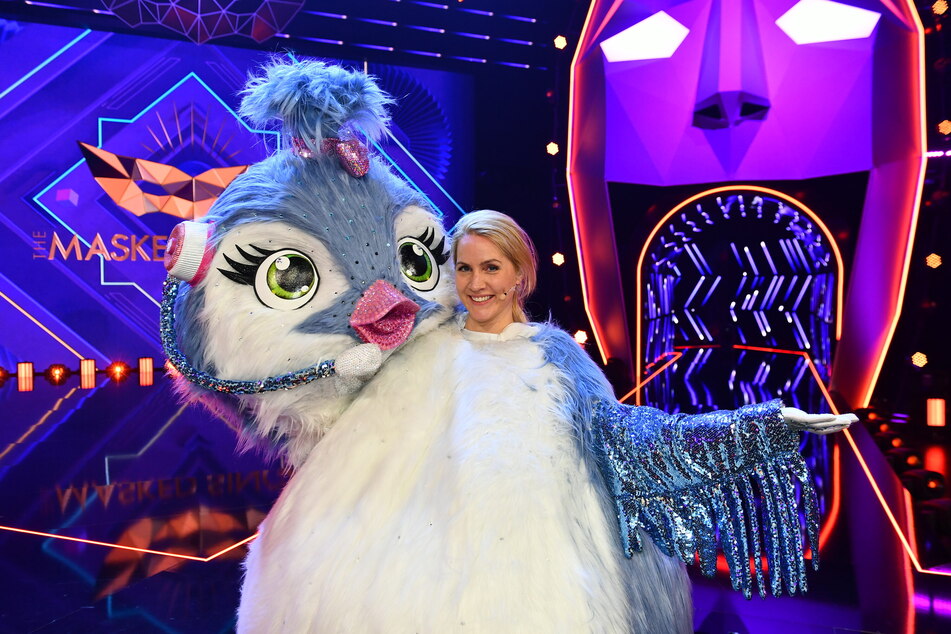 Tagesschau-Sprecherin Judith Rakers (45) wurde bei "The Masked Singer" enttarnt.