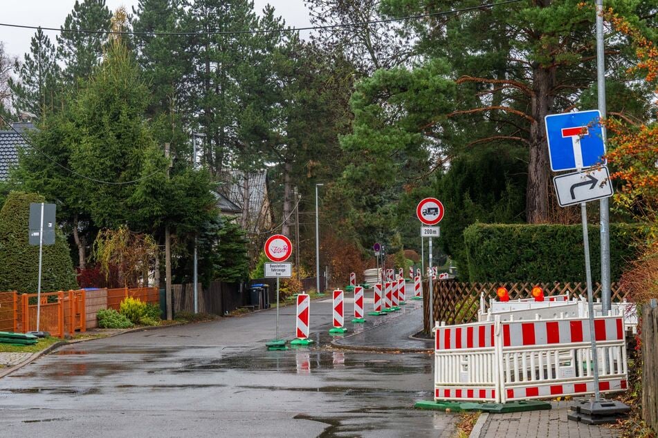 Baustellen Chemnitz: Diese Straße in Chemnitz entwickelt sich zur Dauerbaustelle