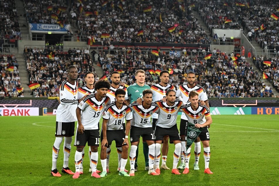 Gegen Griechenland stand mit Kevin Schade (24, Nr. 9) nur ein Spieler im Kader, der in Ostdeutschland geboren wurde.