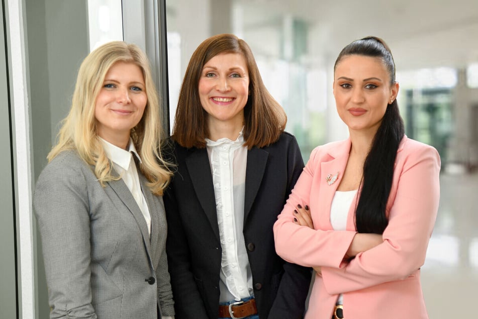 Das Team im Welcome Center mit Marianne Kahnt, Josmilda Lleshi und Silvia Fialova hilft Euch bei Fragen rund um Euren Neustart.