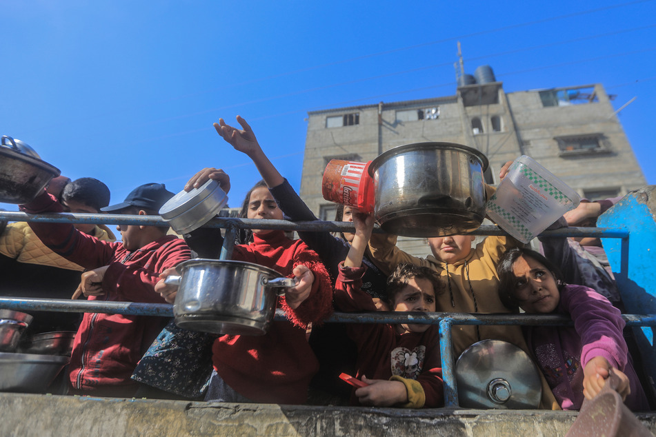 Fast alle Menschen im Gazastreifen leiden unter Hunger oder Vertreibung.