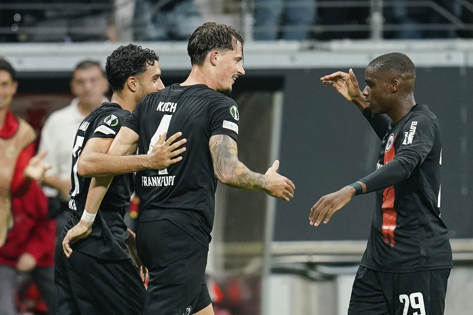 Auch der 2:1-Siegtreffer von Eintracht Frankfurt fiel während der Bildstörung.