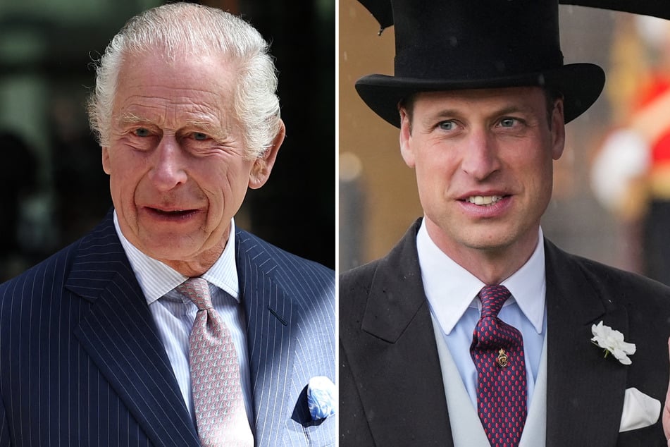 King Charles (l.) and Prince William have postponed all of their upcoming engagements in light of the newly-called special election.