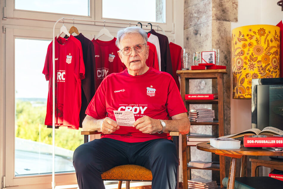 FSV Zwickau feiert Torwartlegende Jürgen Croy mit Sondertrikot