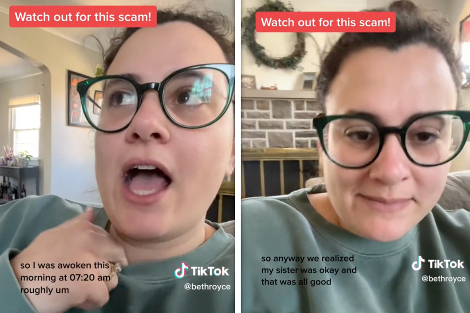 Beth Royce versucht mit ihrem TikTok-Video über die falschen Lösegeldforderungen aufzuklären.