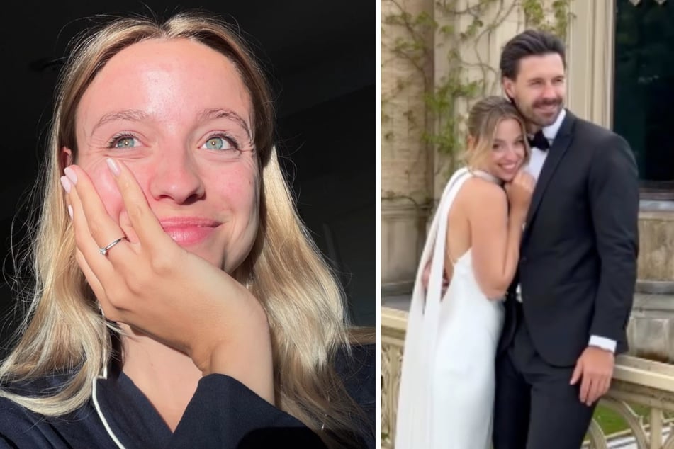 Fitness-Influencerin überglücklich: "Fahrradmaus" Paula hat ihren Dorian geheiratet