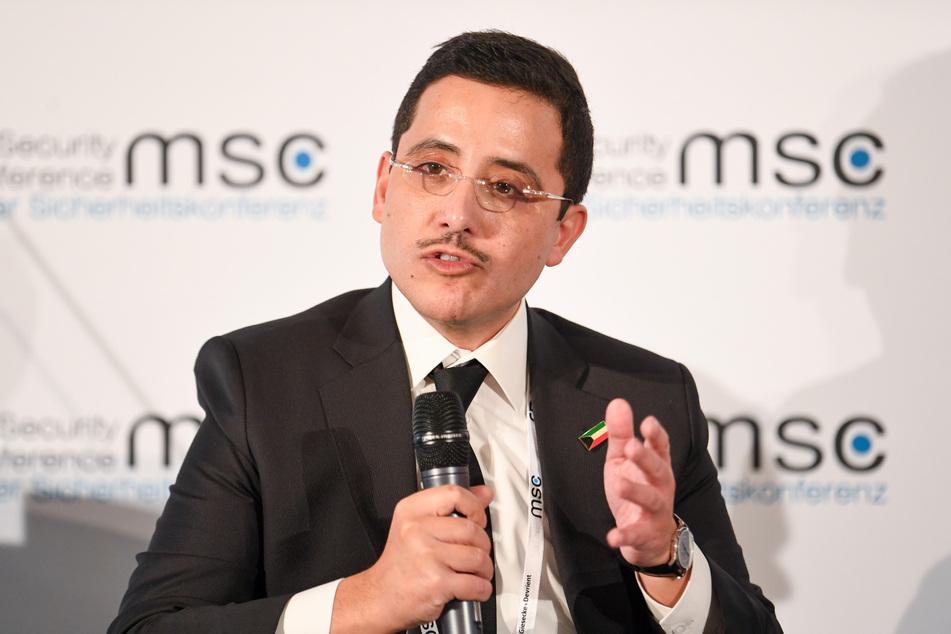 Ahmed Nassir al-Mohammed al-Sabah, Außenminister von Kuwait.