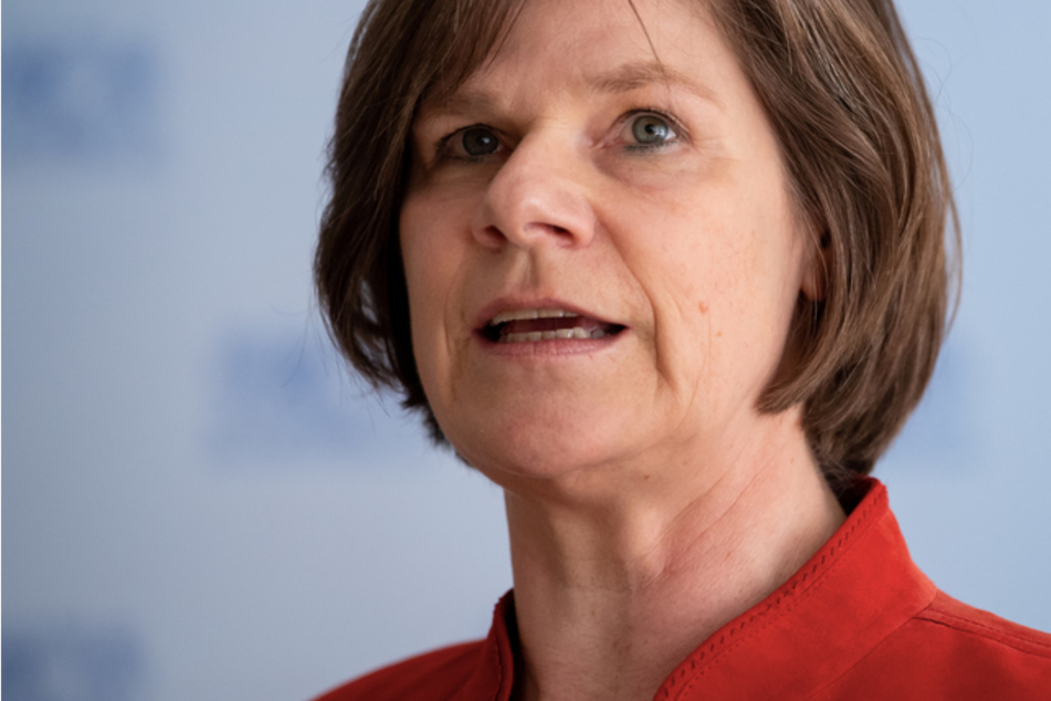Ulrike Protzer (58), Direktorin des Instituts für Virologie an der TUM und am Helmholtz Zentrum München, bei einer Pressekonferenz.