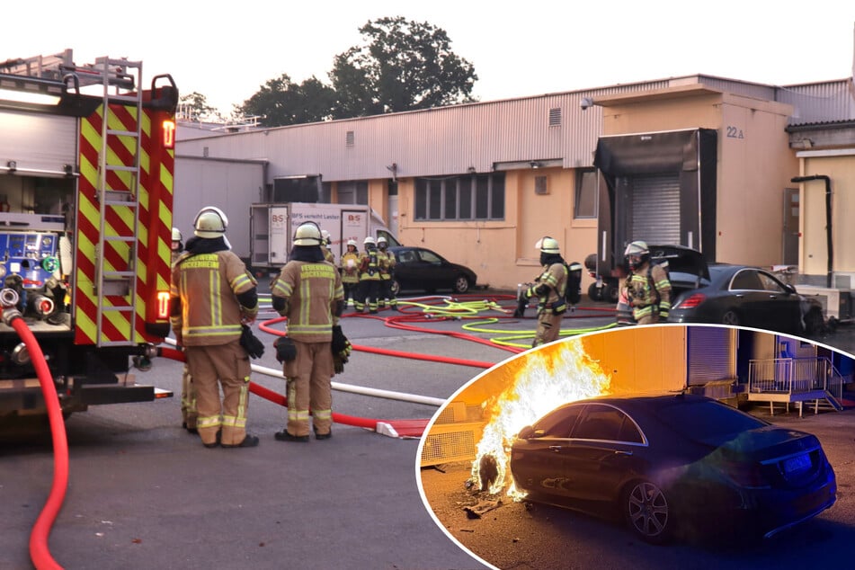 Brand in Dönerfabrik: Inhaber und Sohn entkommen rechtzeitig