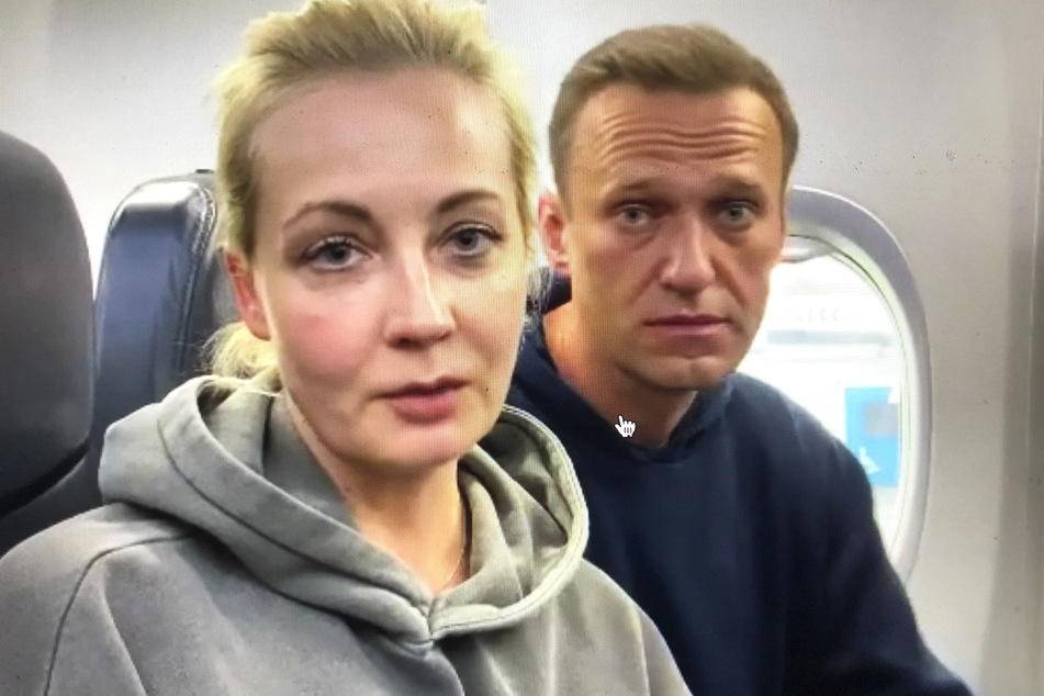 Eines der letzten Bilder, das Nawalny gemeinsam mit seiner Frau zeigt.
