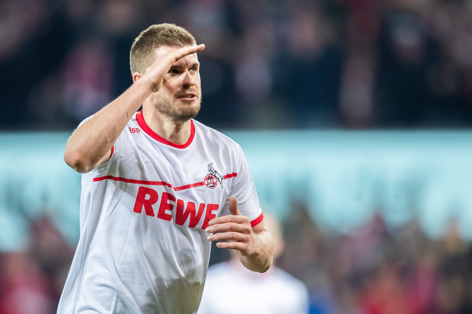 Stürmer Simon Terodde (32) spielt seid Anfang 2018 für den 1. FC Köln. (Archivbild)