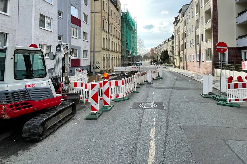 Die Winklerstraße zwischen Luisenplatz und Leipziger Straße wird ab kommendem Freitag voll gesperrt.