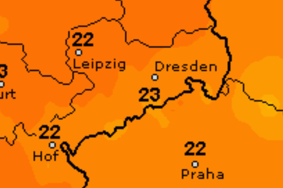 Dabei soll es immerhin weiter sommerlich warm bleiben.