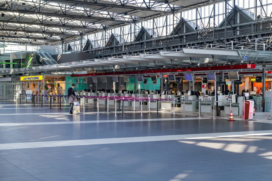 Derzeit steuern die Passagierzahlen des Dresdner Flughafens nur in eine Richtung - nämlich nach unten. (Archivfoto)