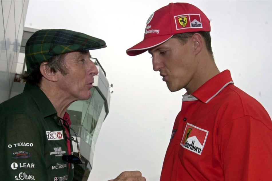 Bis 2004 sammelte Michael Schumacher (55, r.) fünf WM-Titel mit Ferrari.