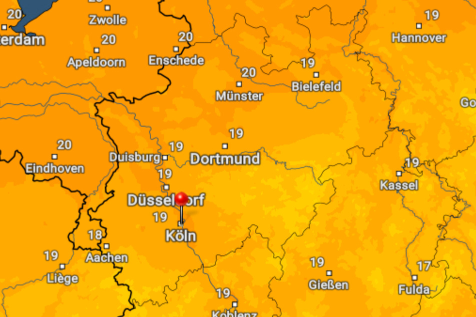 Am Dienstag sollen die Temperaturen mancherorts in NRW die 20-Grad-Marke knacken.