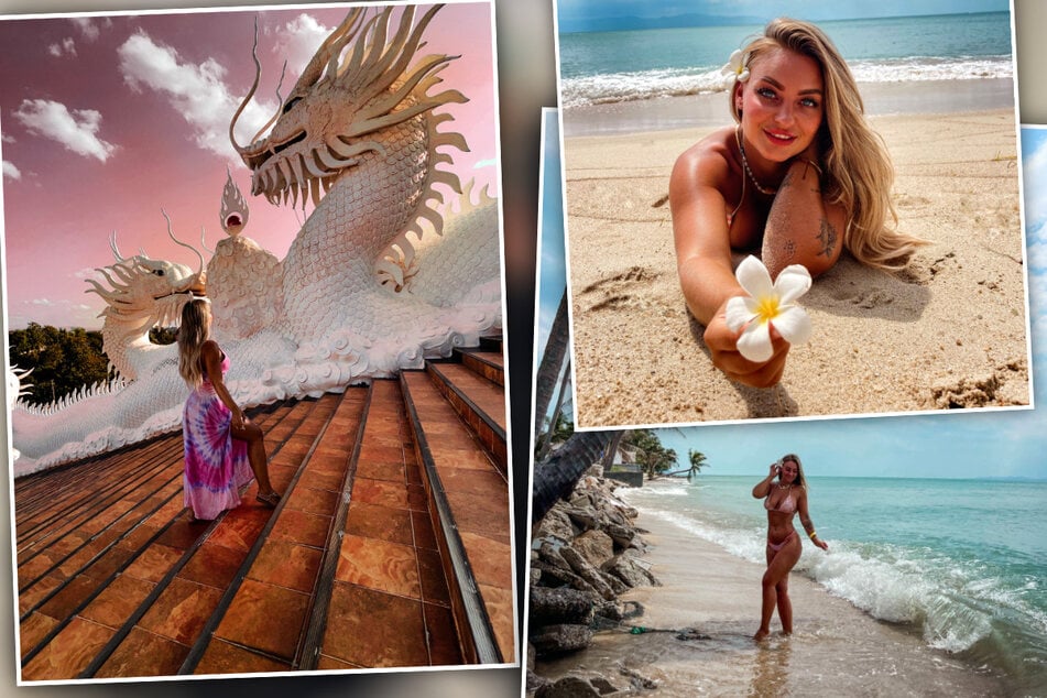 Irina entdeckte malerische Strände und sagenumwobende Orte. Ihre Instagram-Follower ließ sie daran mit zahlreichen Fotos teilhaben.