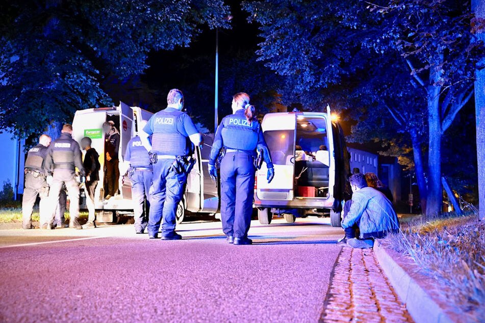 Die Bundespolizei hatte in der Nacht auf Donnerstag in Pirna einen Einsatz aufgrund einer Schleusung.