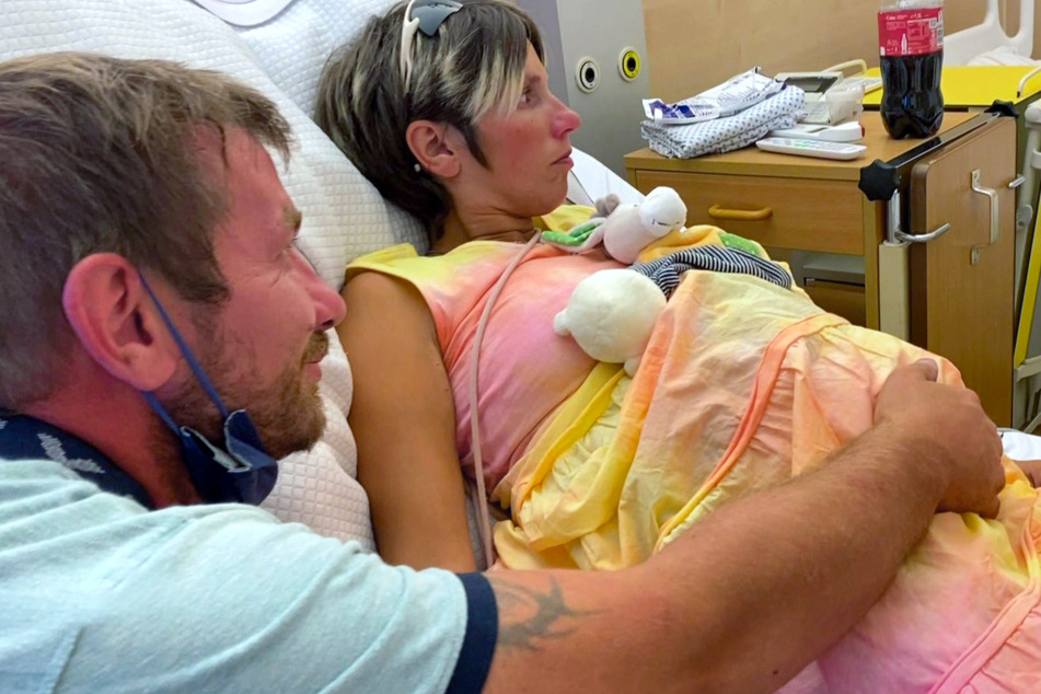 Heidis und Marcels drittes gemeinsames Kind wurde per Kaiserschnitt auf die Welt geholt.